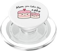 Mère avec Inscription « Mom You Take The Cake » PopSockets PopGrip pour MagSafe