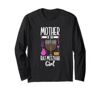 Mère de la Bat Mitzvah Manche Longue