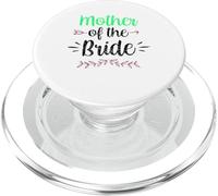 Mère de la mariée - Jolie fête de Mariage - Bachelorette PopSockets PopGrip pour MagSafe