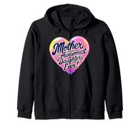 Mère des Filles Les Plus géniales de Tous Les Temps Fête des Mères Maman Sweat à Capuche