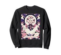 Mère des Poulets Poulet Cottagecore Éleveuse de Poules Sweatshirt