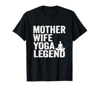Mère épouse Yoga Legend Mom Women Yoga T-Shirt