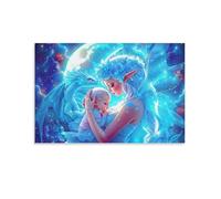 Mère Fée Fantastique1000 Pièces, DIY Puzzle Classique pour Les Adultes et Les Enfants de Plus de 15 Ans 38x52cm