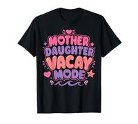 Mère Fille Vacay Mode Voyage en Famille Assorti T-Shirt