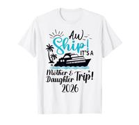 Mère fille voyage 2026 croisière vacances maman assortie T-Shirt