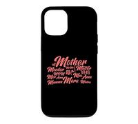 Mère Mama Moeder Mãe en Langues étrangères Fête des Mères Maman Coque pour iPhone 12/12 Pro