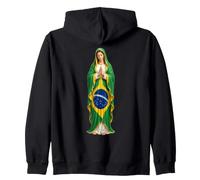 Mère Marie catholique brésilienne - Je Vous salue Marie Sweat à Capuche