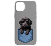 Mère mignonne de poche Newfie Chiot Lover Terre-Neuve Coque pour iPhone 14 Plus