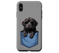 Mère mignonne de poche Newfie Chiot Lover Terre-Neuve Coque pour iPhone XS Max