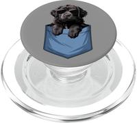 Mère mignonne de poche Newfie Chiot Lover Terre-Neuve PopSockets PopGrip pour MagSafe