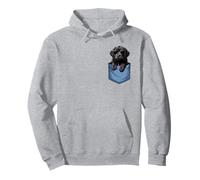 Mère mignonne de poche Newfie Chiot Lover Terre-Neuve Sweat à Capuche