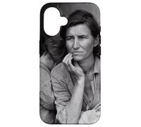 Mère migrante de Dorothea Lange (1936) Coque pour iPhone 16