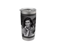 Mère migrante de Dorothea Lange (1936) Gobelet isotherme en acier inoxydable double paroi