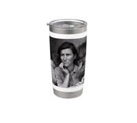 Mère migrante de Dorothea Lange (1936) Gobelet isotherme en acier inoxydable double paroi