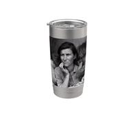 Mère migrante de Dorothea Lange (1936) Gobelet isotherme en acier inoxydable double paroi