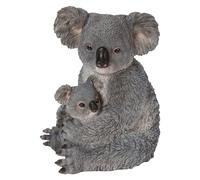 Mère tenant un bébé koala | Décoration de maison ou de jardin en résine | XRL-KOMB-D