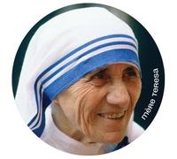 Mère Teresa (20x20cm) - Sticker/Autocollant