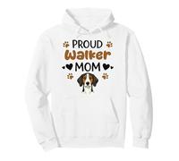 Mère Walker Fière, Treeing Walker Coonhound Sweat à Capuche