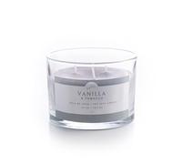 MERECUMBÉ Grande Bougie Parfumée | Parfum Vanille | Bougie | Bougies Parfumées pour Cadeaux, Noël, Avent | Idéale pour Offrir à une Femme et pour la Décoration | 300g | 3 mèches