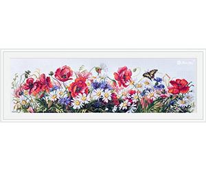 Merejka Field Beauties Kit de broderie au point de croix