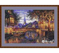 Merejka K-186 Kit de Point de Croix, Multicolore, 39x26,5 cm
