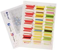 Merejka K-98 Kit de broderie au point de croix en coton pour fille Motif printemps Multicolore 23 x 14 cm