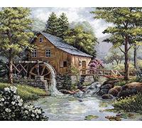 Merejka Kit de broderie au point de croix, multicolore, 31 x 40 cm