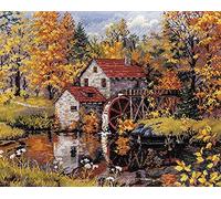Merejka Kit de Point de Croix, Multicolore, 31x40 cm