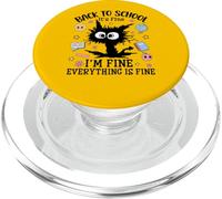 Mères de Chat Mignonnes pour la rentrée Scolaire - Enseignant, étudiant, Amoureux des Chats PopSockets PopGrip pour MagSafe