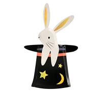 Meri Meri Assiettes en forme de lapin dans un chapeau