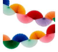 Meri Meri Guirlande en nid d'abeille arc-en-ciel (lot de 1)