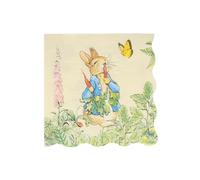 Meri Meri - Serviettes de table - Meri Meri - Grandes serviettes de table Peter Rabbit™ dans le jardin