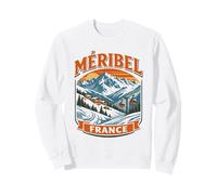 Méribel France Station de Ski Alpin Ski de Montagne Sweatshirt