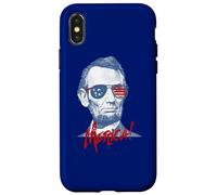 Merica Lincoln - 4th July Veterans Or Memorial Day Abe Coque pour iPhone X/XS
