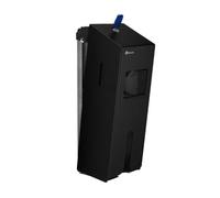 Merida Distributeur Tampons Hygiéniques Noir Inox Soudé Serrure Affleurante | Distributeur de tampons et serviettes MERIDA STELLA BLACK LINE, noir, jusqu'à 35 pièces, serrure, inox, bureau, hôtel, écoles