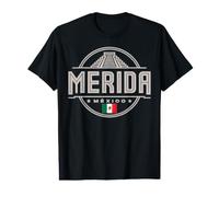 Merida, Mexico, Ville du Drapeau, Aventure au Mexique T-Shirt Graphique avec Valeur
