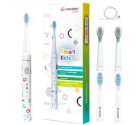 MERIDEN Smart Kids MK200G Brosse à dents sonique pour enfants à partir de 5 ans Brosse à dents électrique Smart Timer étanche Junior