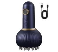 Meridian Brosse de massage électrique sans fil rechargeable - Brosse de massage pour ventre, ventre, cuisse, jambes, bras, dos, cou, tête, mouchoirs, corps, douche, salle de bain