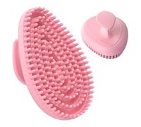 Meridian Brosse de massage méridienne en silicone médical, avec 160 dents et capacité de flexion à 90 °, pour les épaules, le cou, le ventre, brosse exfoliante pour le corps douce pour la peau