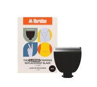 MERIDIAN - Lame de rechange pour tondeuse plus fine - Lames en céramique pour tondeuse électrique corps et poils pubiens, Onyx, 1 paquet