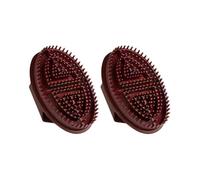 Meridian Lot de 2 brosses de massage légères et ergonomiques en silicone pour enlever la cellulite et soulager la cellulite