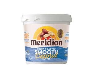 Meridian Natural Peanut Butter 1kg Smooth