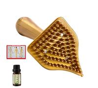 Meridian Peigne de massage ergonomique et anti-cellulite, outil de massage thérapeutique à l'huile pour la relaxation, stimulateur de circulation et flux d'énergie