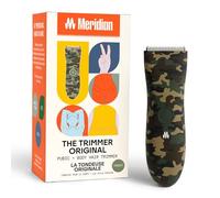 MERIDIAN The Trimmer Original Tondeuse électrique pour poils pubiens, poitrine, jambes et bikini, imperméable et rechargeable, forêt