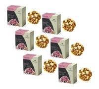 Meridiani | Desserts câlins Mélange Fruit Noix de coco Ananas | Infusion Fruité Pomme Noix de coco Ananas Kiwi Banana - (6 x 80 Gr) | Mélange pour perfusion sans caféine