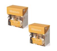 Meridiani® | Infusion Rooibos & Orange | Mélange d'herbes pour infusion | Thé Rouge Rooibos Sans Caféine - 2 x 15 Infusettes (60 Gr)