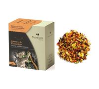 Meridiani® | Orange Eucalyptus Mélange pour perfusion | Tisane Orange Eucalyptus Hibiscus Rose Musquée Citron Sans Caféine - (80 Gr) | Mélange Fruité Goût Délicat