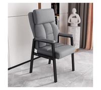 Méridienne moderne en cuir avec dossier haut et accoudoirs rembourrés pour un confort ultime dans le salon - Chaise de salon élégante pour la décoration de la maison et la détente