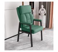 Méridienne moderne en cuir avec dossier haut et accoudoirs rembourrés pour un confort ultime dans le salon - Élégant fauteuil inclinable