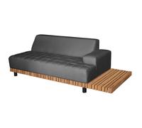 Méridienne tissu Sunbrella® plateau Teck - Icon - 2 places
